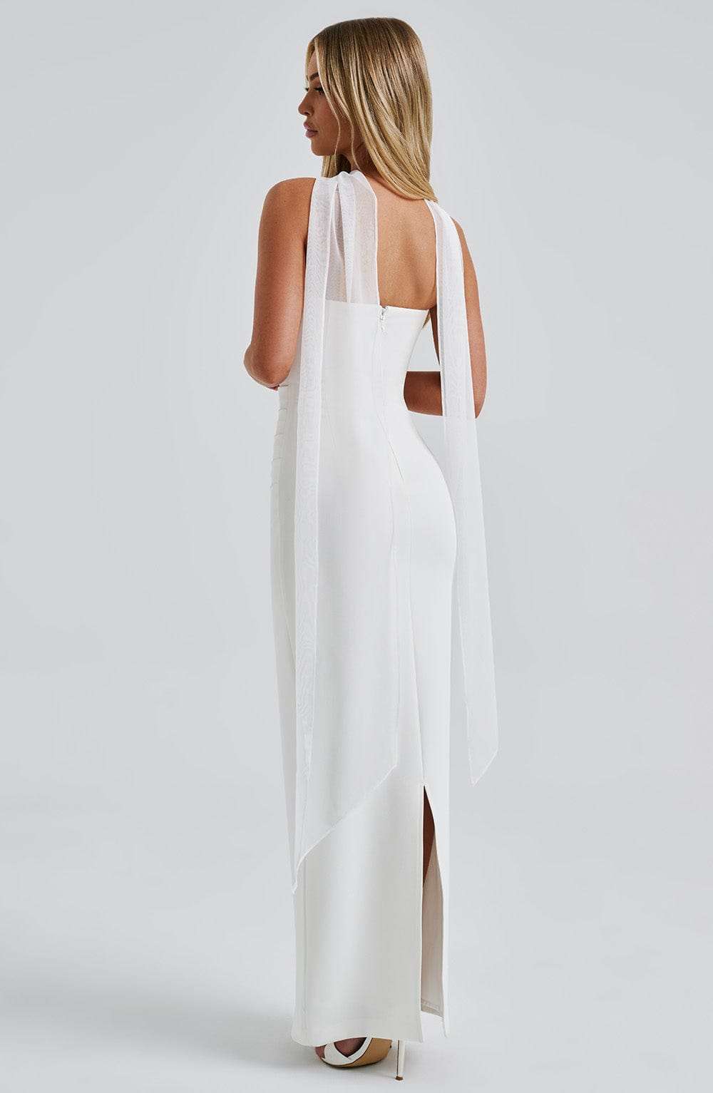 Yulia Maxi Dress - Ivory Ryvelle