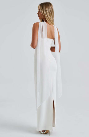Yulia Maxi Dress - Ivory Ryvelle