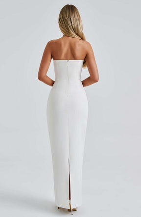 Yulia Maxi Dress - Ivory Ryvelle