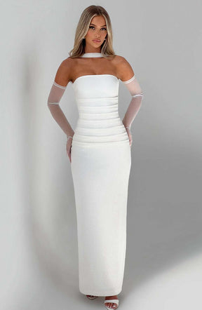 Yulia Maxi Dress - Ivory Ryvelle