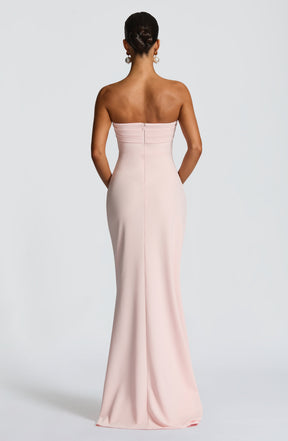 Zafira Maxi Dress - Blush Ryvelle