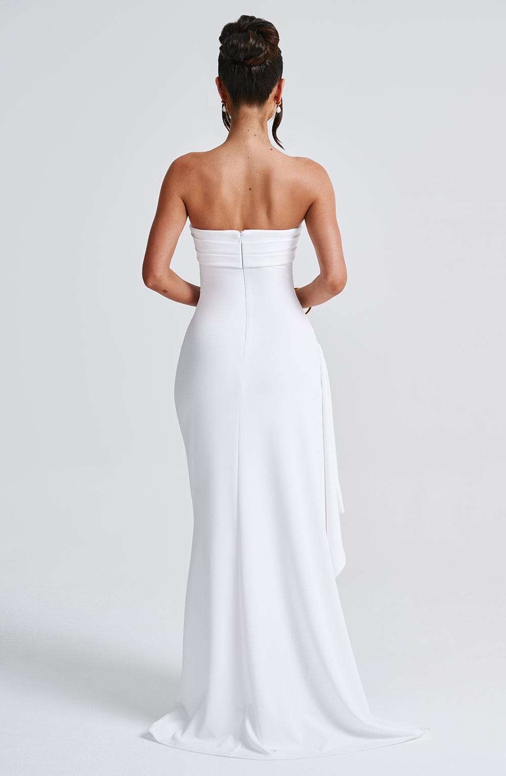 Zafira Maxi Dress - White Ryvelle