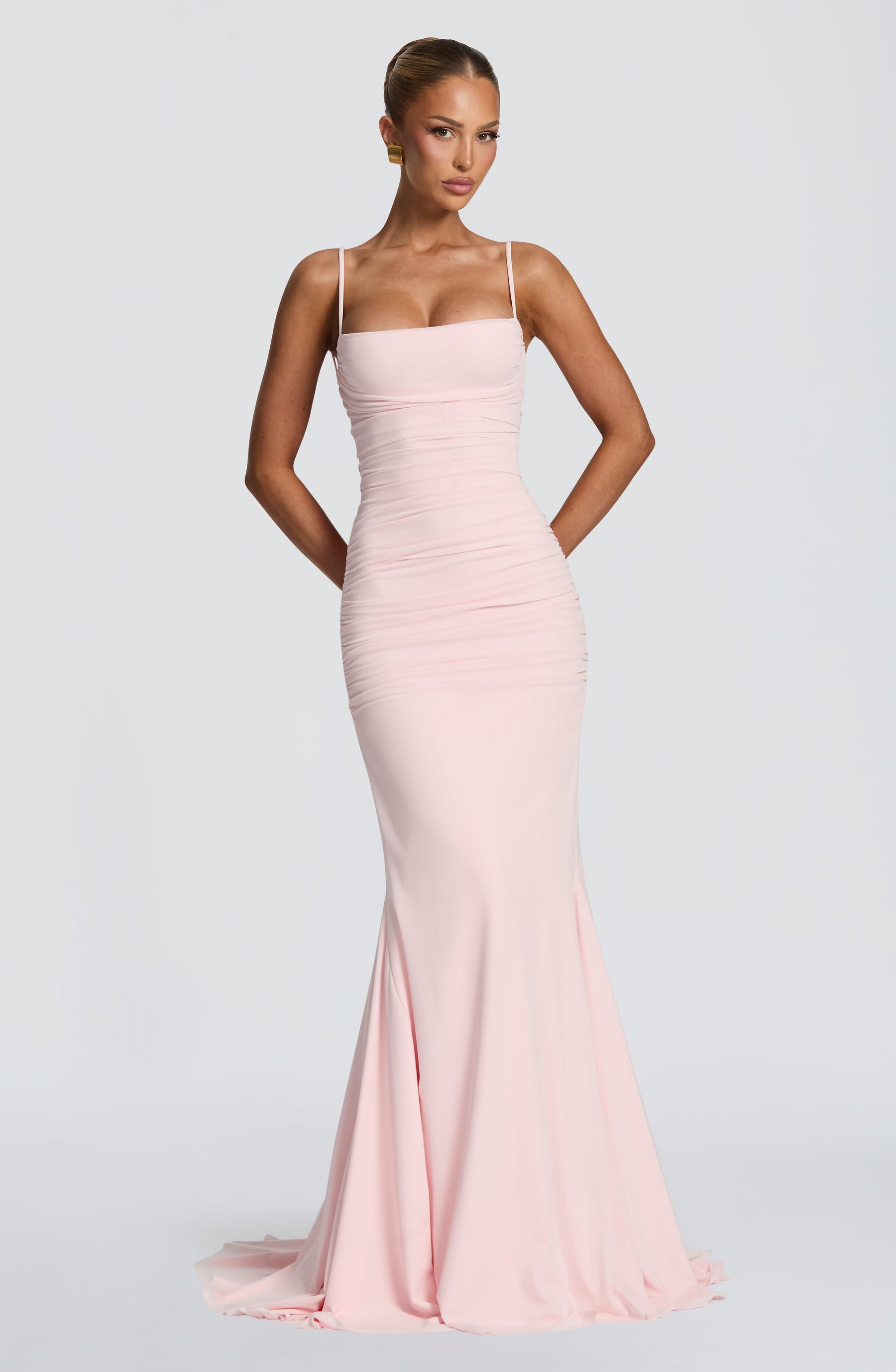 Zaria Gown - Blush Ryvelle