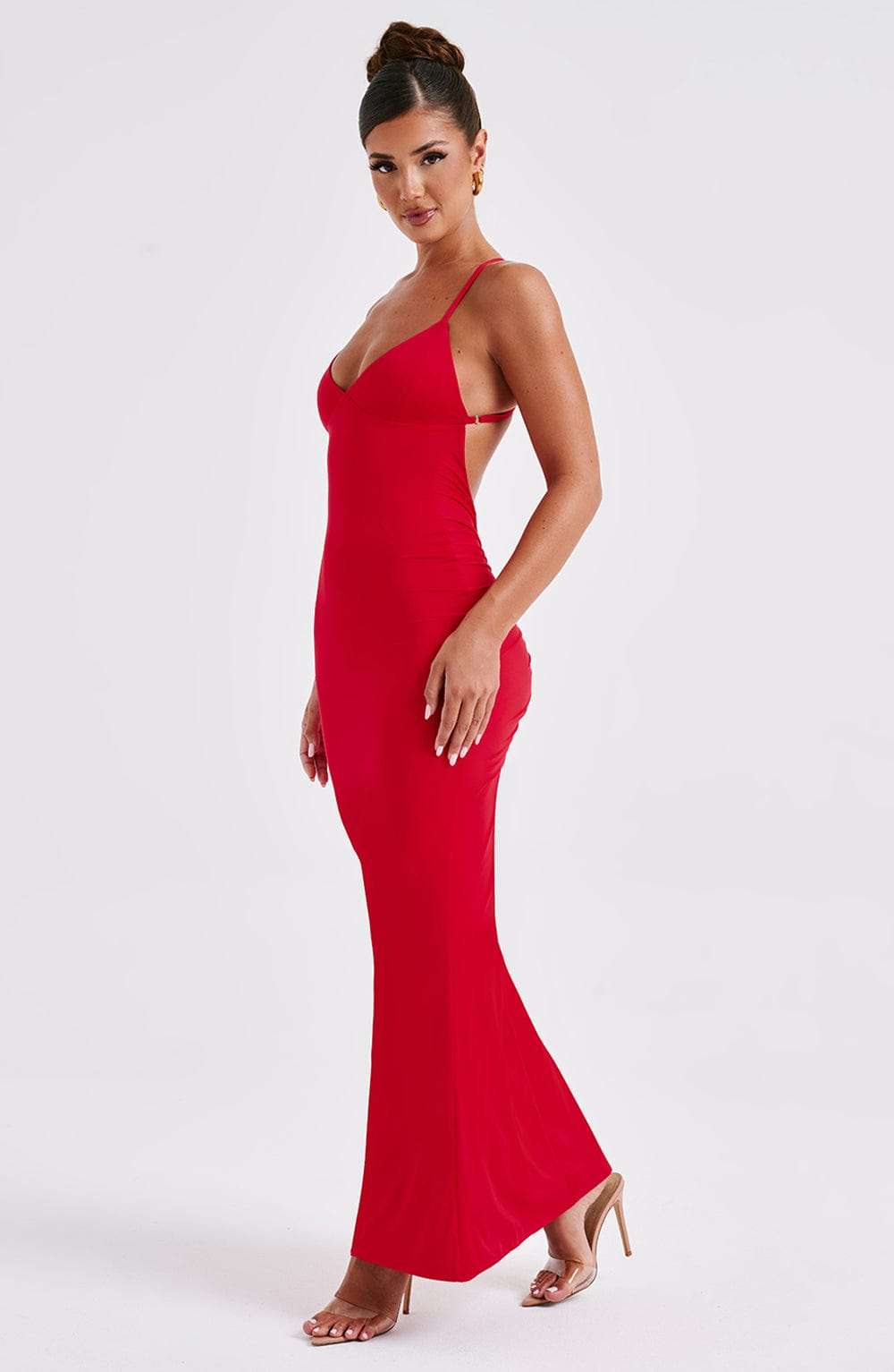 Zelda Maxi Dress - Red Ryvelle