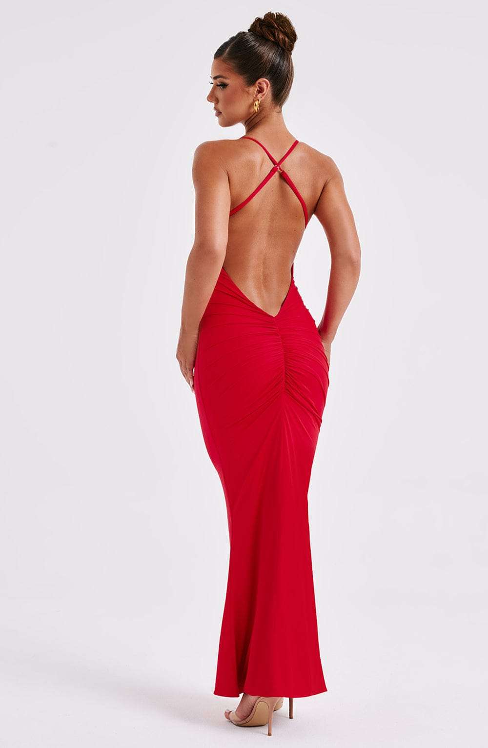 Zelda Maxi Dress - Red Ryvelle