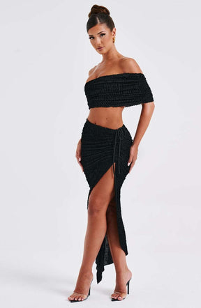 Zina Top - Black Ryvelle